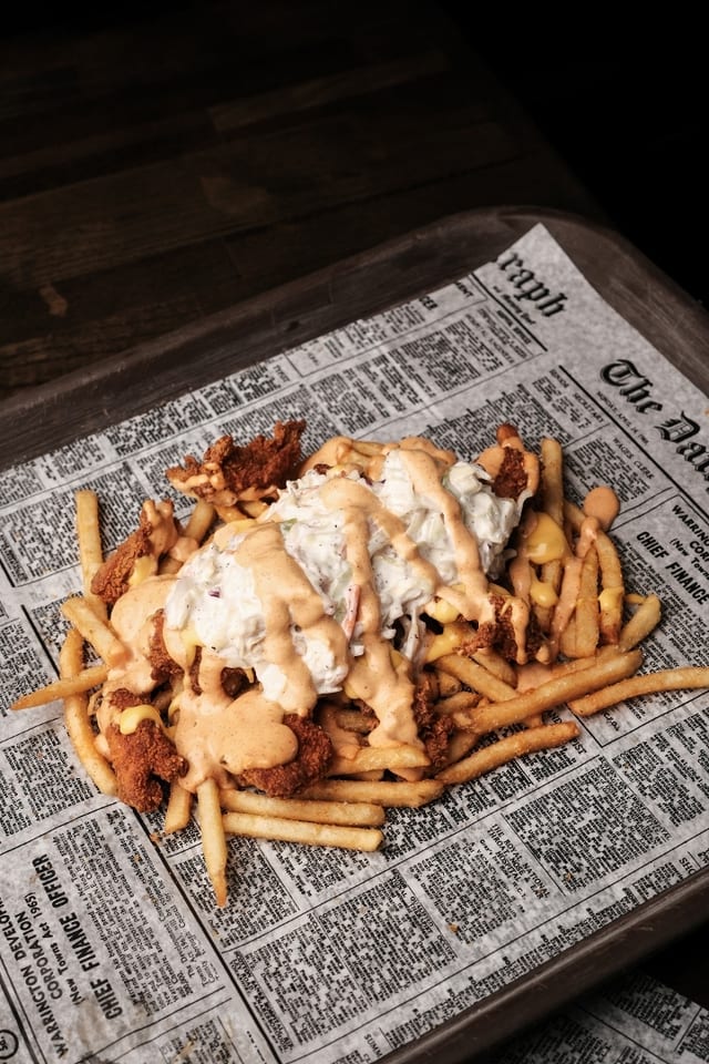 Chicken Loaded Fries.