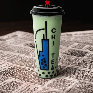 Large Bubble Tea